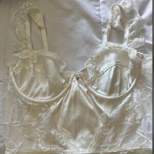 fashion nova lace crop lingerie top